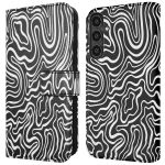 iMoshion Design Klapphülle für das Samsung Galaxy S23 FE - Black And White