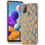 iMoshion Design Hülle für das Samsung Galaxy A21s - Pizza - Gelb