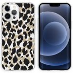 iMoshion Design Hülle für das iPhone 13 Pro - Leopard / Schwarz