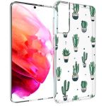 iMoshion Design Hülle für das Samsung Galaxy S21 FE - Allover Cactus