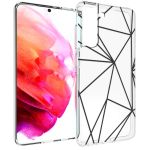 iMoshion Design Hülle für das Samsung Galaxy S21 FE - Graphic Cube