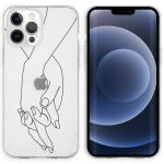 iMoshion Design Hülle für das iPhone 13 Pro - Holding Hands
