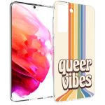 iMoshion Design Hülle für das Samsung Galaxy S21 FE - Rainbow Queer vibes