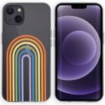 iMoshion Design Hülle für das iPhone 13 - Rainbow