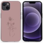 iMoshion Design Hülle für das iPhone 13 - Floral Pink