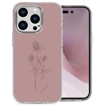 iMoshion Design Hülle für das iPhone 14 Pro - Floral Pink