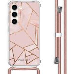 iMoshion Design Hülle mit Band für das Samsung Galaxy S23 - Pink Graphic