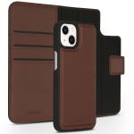 Accezz Premium Leather 2 in 1 Klapphülle für das iPhone 13 Mini - Braun