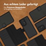 Accezz Premium Leather 2 in 1 Klapphülle für das Samsung Galaxy A52(s) (5G/4G) - Schwarz