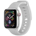 iMoshion Silikonband für das Apple Watch Series 1-9 / SE - 38/40/41mm - Hellgrau