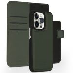 Accezz Premium Leather 2 in 1 Klapphülle für das iPhone 14 Pro - Grün