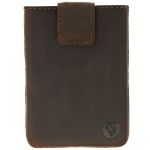 Valenta Card Case Pocket - Vintage Brown