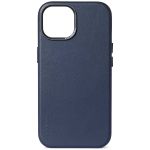 Decoded Leather Backcover MagSafe für das iPhone 15 - Navy