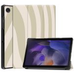 iMoshion Design Trifold Klapphülle für das Samsung Galaxy Tab A8 - Retro Green