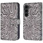 iMoshion ﻿Design Klapphülle für das Samsung Galaxy S23 - Black And White