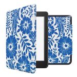 iMoshion Design Slim Hard Case Sleepcover für das Tolino Page 2 - Flower Tile