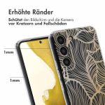 iMoshion Design Hülle für das Samsung Galaxy S22 - Golden Leaves