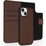 Accezz Premium Leather 2 in 1 Wallet Bookcase für das iPhone 15 - Braun