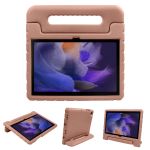 iMoshion Schutzhülle mit Handgriff kindersicher für das Samsung Galaxy Tab A8 - Dusty Pink