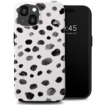 Selencia Vivid Back Cover für das iPhone 15  - Trendy Leopard