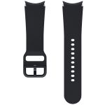 Samsung Original Sport Band Watch S/M für das Galaxy Watch / Watch 3 / Watch 4 / Active 2 / 4 : 40-41-42-44mm - Schwarz