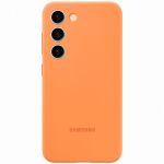 Samsung Original Silikon Cover für das Galaxy S23 - Orange