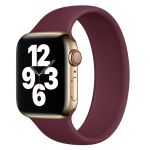 Apple Solo Loop für die Apple Watch Series 1-9 / SE / Ultra (2) - 42/44/45/49 mm - Größe 4 - Plum