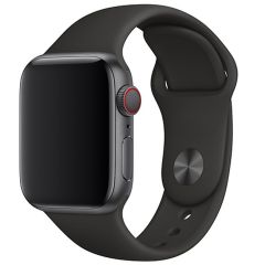 Apple Sport Band für Apple Watch Series 1-8 / SE - 38/40/41 mm - Schwarz
