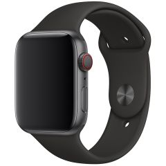 Apple Sport Band für Apple Watch Series 1-8 / SE / Ultra - XL / 42/44/45/49 mm - Schwarz