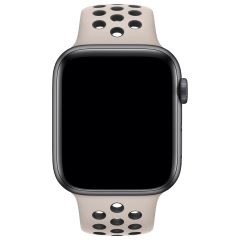 Apple Nike Sport Band für Apple Watch Series 1-8 / SE / Ultra - 42/44/45/49 mm - Desert Sand / Black