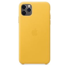 Apple Leder-Case Meyer Lemon für das iPhone 11 Pro Max