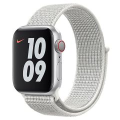 Apple Nike Sport Loop Band für Apple Watch Series 1-9 / SE - 38/40/41 mm - Summit White