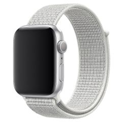 Apple Nike Sport Loop Band für Apple Watch Series 1-9 / SE / Ultra (2) - 42/44/45/49 mm - Summit White