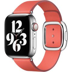Apple Leather Band Buckle S für Apple Watch Series 1-8 / SE - 38/40/41 mm - Pink Citrus