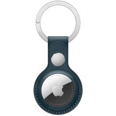 Apple Leather Key Ring für Apple AirTag - Baltic Blue