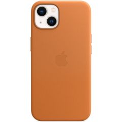 Apple Leder-Case MagSafe iPhone 13 - Golden Brown