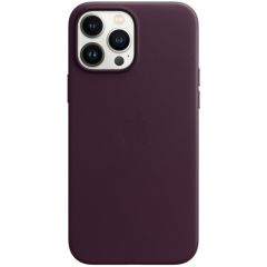 Apple Leder-Case MagSafe iPhone 13 Pro Max - Dark Cherry