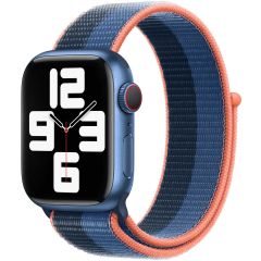 Apple Sport Loop Band für die Apple Watch Series 1-9 / SE - 38/40/41 mm - Blue Jay/Abyss Blue