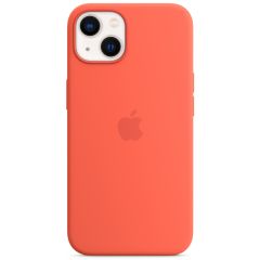 Apple Silikon-Case MagSafe für das iPhone 13 - Nectarine
