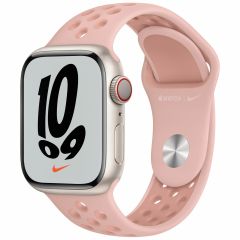 Apple Nike Sport Band für die Apple Watch Series 1-9 / SE - 38/40/41 mm - Pink Oxford/Rose Whisper