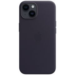 Apple Leder-Case MagSafe für das iPhone 14 - Ink