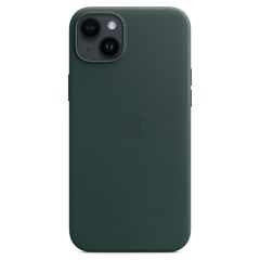 Apple Leder-Case MagSafe für das iPhone 14 Plus - Forest Green