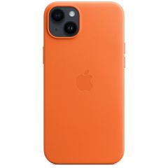 Apple Leder-Case MagSafe für das iPhone 14 Plus - Orange