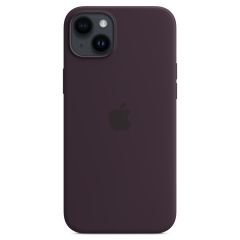 Apple Silikon-Case MagSafe für das iPhone 14 Plus - Elderberry