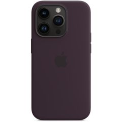 Apple Silikon-Case MagSafe für das iPhone 14 Pro - Elderberry