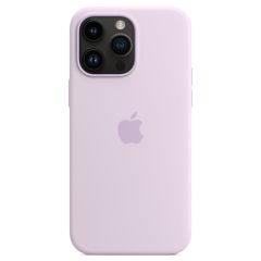 Apple Silikon-Case MagSafe für das iPhone 14 Pro Max - Lila