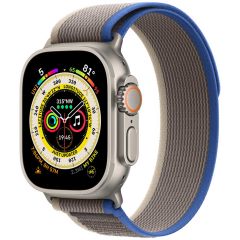 Apple Trail Loop Band für das Apple Watch Series 1-9 / SE / Ultra (2) - 42/44/45/49 mm - Größe S/M - Gelb / Beige