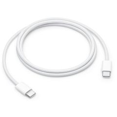 Apple ﻿Geflochtenes USB-C auf USB-C-Ladekabel – 1 Meter – Weiß