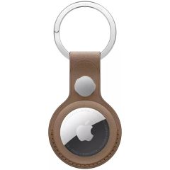 Apple ﻿AirTag FineWoven Schlüsselring – Taupe