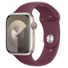 Apple Sport Band für die Apple Watch Series 1-9 / SE / Ultra (2) - 42/44/45/49 mm - Größe M/L - Mulberry